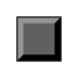 Black Medium-small Square Emoji Copy Paste ― ◾ - emojidex