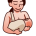 Breast-feeding: Medium-light Skin Tone Emoji Copy Paste ― 🤱🏼 - emojidex