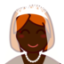 Person With Veil: Dark Skin Tone Emoji Copy Paste ― 👰🏿 - emojidex