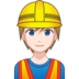 Construction Worker: Light Skin Tone Emoji Copy Paste ― 👷🏻 - emojidex
