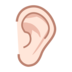 Ear: Light Skin Tone Emoji Copy Paste ― 👂🏻 - emojidex