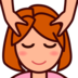 Person Getting Massage: Medium-light Skin Tone Emoji Copy Paste ― 💆🏼 - emojidex