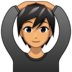 Person Gesturing OK: Medium Skin Tone Emoji Copy Paste ― 🙆🏽 - emojidex