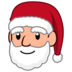 Santa Claus: Medium-light Skin Tone Emoji Copy Paste ― 🎅🏼 - emojidex