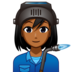 Woman Factory Worker: Medium-dark Skin Tone Emoji Copy Paste ― 👩🏾‍🏭 - emojidex
