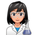 Woman Scientist: Medium-light Skin Tone Emoji Copy Paste ― 👩🏼‍🔬 - emojidex