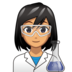 Woman Scientist: Medium Skin Tone Emoji Copy Paste ― 👩🏽‍🔬 - emojidex