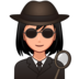 Woman Detective: Medium-light Skin Tone Emoji Copy Paste ― 🕵🏼‍♀ - emojidex