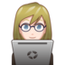 Woman Technologist: Light Skin Tone Emoji Copy Paste ― 👩🏻‍💻 - emojidex
