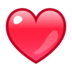 Red Heart Emoji Copy Paste ― ❤️ - emojidex