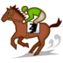 Horse Racing: Light Skin Tone Emoji Copy Paste ― 🏇🏻 - emojidex