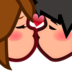 Kiss: Medium-light Skin Tone Emoji Copy Paste ― 💏🏼 - emojidex