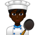 Man Cook: Dark Skin Tone Emoji Copy Paste ― 👨🏿‍🍳 - emojidex