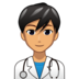 Man Health Worker: Medium Skin Tone Emoji Copy Paste ― 👨🏽‍⚕ - emojidex