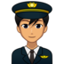 Man Pilot: Medium Skin Tone Emoji Copy Paste ― 👨🏽‍✈ - emojidex