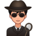 Man Detective: Medium-light Skin Tone Emoji Copy Paste ― 🕵🏼‍♂ - emojidex