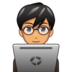 Man Technologist: Medium Skin Tone Emoji Copy Paste ― 👨🏽‍💻 - emojidex