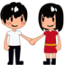 Woman And Man Holding Hands: Medium-light Skin Tone Emoji Copy Paste ― 👫🏼 - emojidex