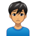 Man Frowning: Medium Skin Tone Emoji Copy Paste ― 🙍🏽‍♂ - emojidex