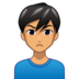 Man Pouting: Medium Skin Tone Emoji Copy Paste ― 🙎🏽‍♂ - emojidex