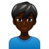 Man: Dark Skin Tone Emoji Copy Paste ― 👨🏿 - emojidex