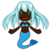 Mermaid: Dark Skin Tone Emoji Copy Paste ― 🧜🏿‍♀ - emojidex