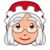 Mrs. Claus: Medium-light Skin Tone Emoji Copy Paste ― 🤶🏼 - emojidex