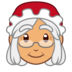 Mrs. Claus: Medium Skin Tone Emoji Copy Paste ― 🤶🏽 - emojidex