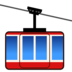 Mountain Cableway Emoji Copy Paste ― 🚠 - emojidex