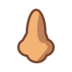 Nose: Medium Skin Tone Emoji Copy Paste ― 👃🏽 - emojidex