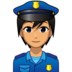 Police Officer: Medium Skin Tone Emoji Copy Paste ― 👮🏽 - emojidex