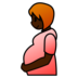 Pregnant Woman: Dark Skin Tone Emoji Copy Paste ― 🤰🏿 - emojidex