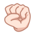 Raised Fist: Light Skin Tone Emoji Copy Paste ― ✊🏻 - emojidex
