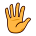 Hand With Fingers Splayed Emoji Copy Paste ― 🖐️ - emojidex