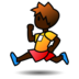 Person Running: Dark Skin Tone Emoji Copy Paste ― 🏃🏿 - emojidex