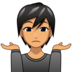 Person Shrugging: Medium Skin Tone Emoji Copy Paste ― 🤷🏽 - emojidex