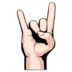 Sign Of The Horns: Light Skin Tone Emoji Copy Paste ― 🤘🏻 - emojidex