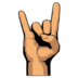 Sign Of The Horns: Medium Skin Tone Emoji Copy Paste ― 🤘🏽 - emojidex