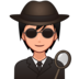 Detective: Medium-light Skin Tone Emoji Copy Paste ― 🕵🏼 - emojidex