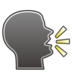 Speaking Head Emoji Copy Paste ― 🗣️ - emojidex