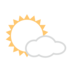 Sun Behind Small Cloud Emoji Copy Paste ― 🌤️ - emojidex