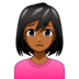 Woman Frowning: Medium-dark Skin Tone Emoji Copy Paste ― 🙍🏾‍♀ - emojidex