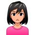 Woman Pouting: Medium-light Skin Tone Emoji Copy Paste ― 🙎🏼‍♀ - emojidex