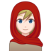 Woman With Headscarf: Light Skin Tone Emoji Copy Paste ― 🧕🏻 - emojidex