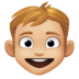 Boy: Medium-light Skin Tone Emoji Copy Paste ― 👦🏼 - facebook