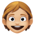 Child: Medium-light Skin Tone Emoji Copy Paste ― 🧒🏼 - facebook