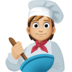 Cook: Medium-light Skin Tone Emoji Copy Paste ― 🧑🏼‍🍳 - facebook