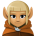 Elf: Medium Skin Tone Emoji Copy Paste ― 🧝🏽 - facebook