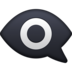 Eye In Speech Bubble Emoji Copy Paste ― 👁️‍🗨️ - facebook