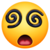 Face With Spiral Eyes Emoji Copy Paste ― 😵‍💫 - facebook